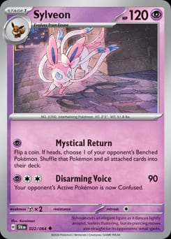 Shrouded Fable Sylveon #22 card