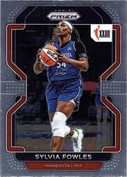 2022 Panini Prizm WNBA Base Set Sylvia Fowles #162 card