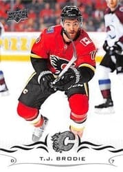 2018-19 Upper Deck Base Set T.J. Brodie #30 card