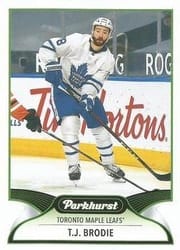 2021-22 Parkhurst Base Set T.J. Brodie #71 card