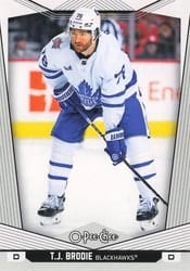 2024-25 O-Pee-Chee Base Set T.J. Brodie #349 card