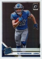 2019 Donruss Optic Base Set T.J. Hockenson #171 card