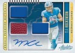 2019 Panini Absolute Base Set T.J. Hockenson #237 card