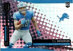 2019 Panini Unparalleled Base Set T.J. Hockenson #208 card