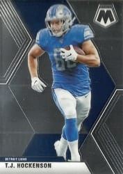 2020 Panini Mosaic Base Set T.J. Hockenson #77 card