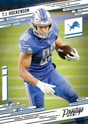 2021 Panini Prestige Base Set T.J. Hockenson #53 card