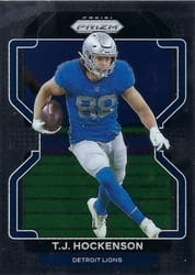 2021 Panini Prizm Base Set T.J. Hockenson #147 card