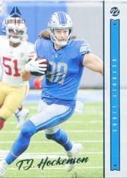 2022 Panini Luminance Base Set T.J. Hockenson #27 card