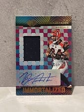 2024 Panini Illusions Immortalized Jersey Autographs T.J. Houshmandzadeh #17 card