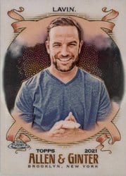 2021 Topps Allen & Ginter Chrome Base Set T.J. Lavin #259 card