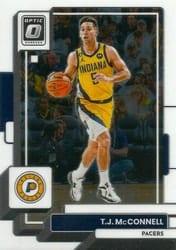 2022-23 Donruss Optic Base Set T.J. McConnell #81 card
