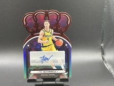 2022-23 Panini Crown Royale Crown Autographs T.J. McConnell #CA-TJM card