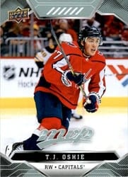 2019-20 Upper Deck MVP Base Set T.J. Oshie #103 card