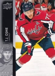 2021-22 Upper Deck Base Set T.J. Oshie #438 card