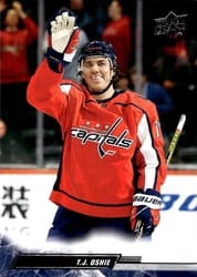 2022-23 Upper Deck Base Set T.J. Oshie #190 card