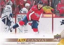 2022-23 Upper Deck UD Canvas T.J. Oshie #C204 card