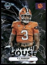 2025 Bowman University Best Send the House T.J. Parker #SH-3 card