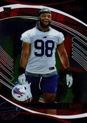 2025 Panini Absolute Countdown Calendar Base Set T.J. Sanders #180 card