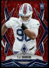 2025 Panini Phoenix T.J. Sanders #181 card