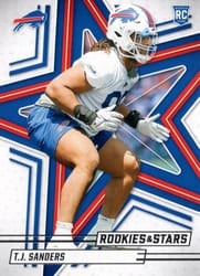 2025 Panini Rookies & Stars Base Set T.J. Sanders #180 card