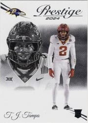 2024 Panini Prestige Base Set T.J. Tampa #332 card