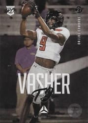 2021 Panini Luminance Base Set T.J. Vasher #162 card