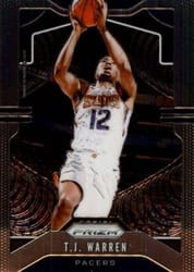 2019-20 Panini Prizm Base Set T.J. Warren #228 card