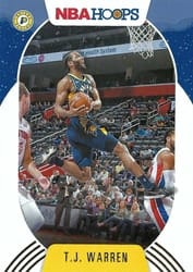 2020-21 Hoops Winter Base Set T.J. Warren #8 card