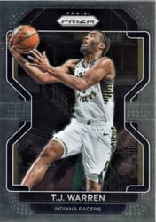 2021-22 Panini Prizm Base Set T.J. Warren #90 card