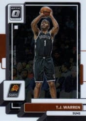 2022-23 Donruss Optic Base Set T.J. Warren #34 card