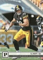 2018 Panini Base Set T.J. Watt #250 card