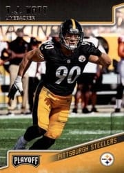 2018 Panini Playoff Base Set T.J. Watt #169 card
