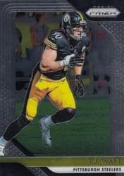 2018 Panini Prizm Base Set T.J. Watt #34 card