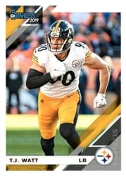 2019 Donruss Base Set T.J. Watt #216 card