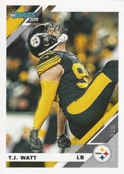 2019 Donruss Base Set T.J. Watt #216 card