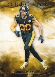 2019 Panini Origins Base Set T.J. Watt #77 card