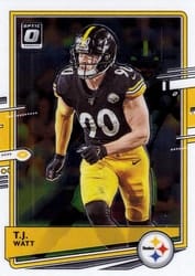 2020 Donruss Optic Base Set T.J. Watt #85 card