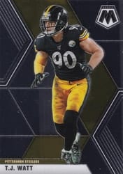 2020 Panini Mosaic Base Set T.J. Watt #167 card