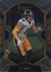 2020 Panini Select Base Set T.J. Watt #38 card