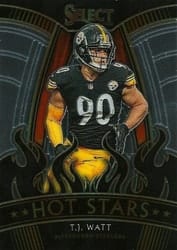 2020 Panini Select Hot Stars T.J. Watt #HS19 card
