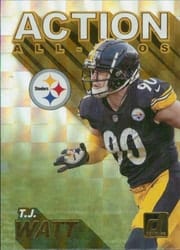 2021 Donruss Action All-Pros T.J. Watt #AP11 card