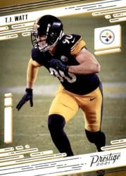 2021 Panini Prestige Base Set T.J. Watt #172 card