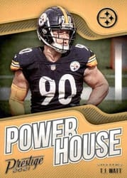 2021 Panini Prestige Power House T.J. Watt #PH-TW card