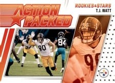 2021 Panini Rookies & Stars Action Packed T.J. Watt #AP-6