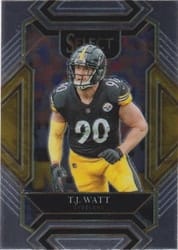 2021 Panini Select Base Set T.J. Watt #229 card