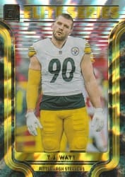 2022 Donruss Elite Series T.J. Watt #ES-15 card