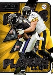 2022 Panini Contenders Power Players T.J. Watt #PWR-TJW card