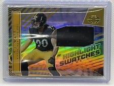 2022 Panini Illusions Highlight Swatches T.J. Watt #HS-TW card