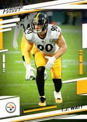 2022 Panini Prestige Base Set T.J. Watt #250 card