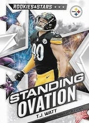 2022 Panini Rookies & Stars Standing Ovation T.J. Watt #SO-14 card
